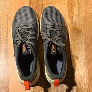 Adidas Men's Green and Orange Sneakers